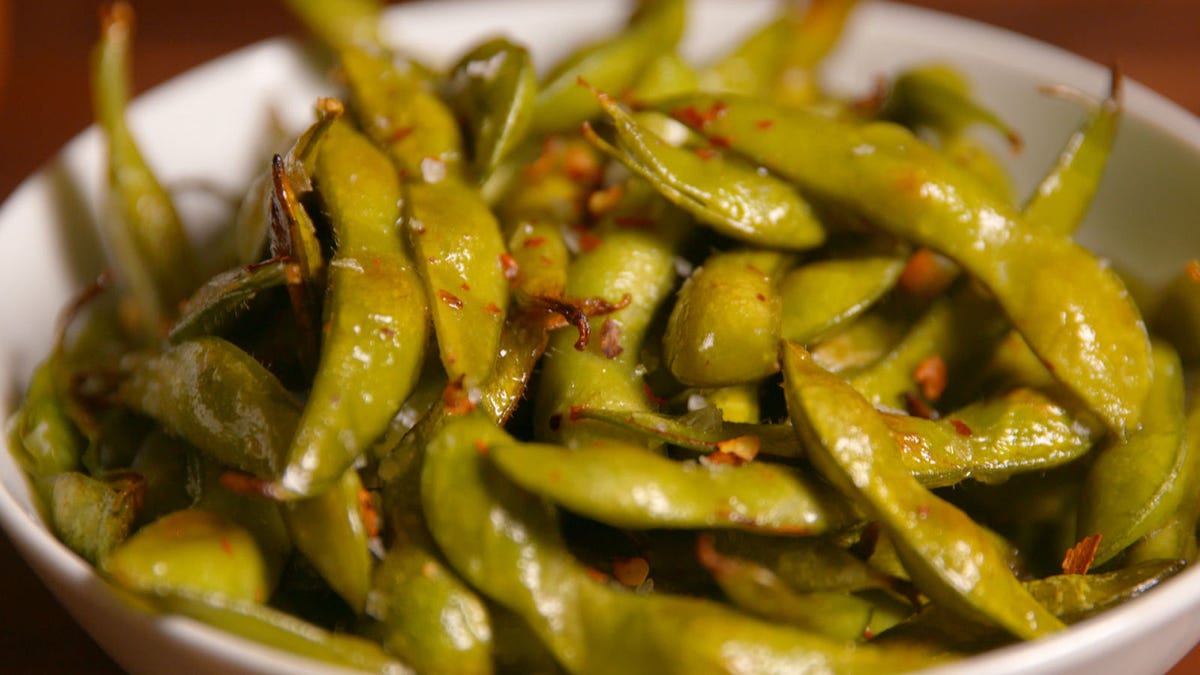 Video player poster image preview for This Roasted Edamame Is The Most Genius Way To Cook Edamame!