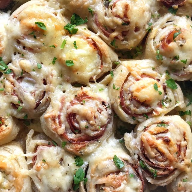 Best Salami Pinwheels Recipe-How To Make Salami Pinwheels—Delish.com