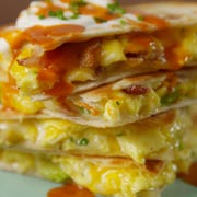 Loaded Breakfast Quesadilla Horizontal Loaded Breakfast Quesadilla Horizontal