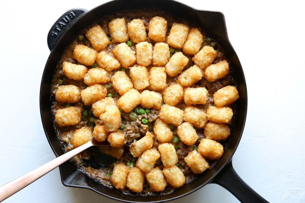 Tater Tot Casserole Horizontal