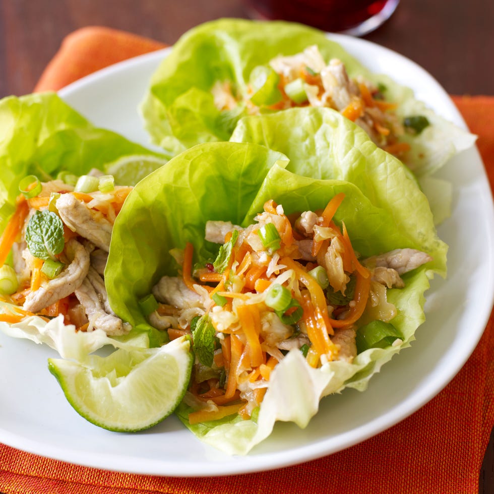 Food, Cuisine, Ingredient, Dishware, Plate, Tableware, Leaf vegetable, Dish, Recipe, Citrus, 
