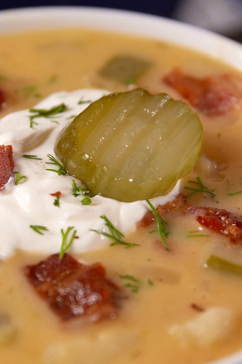 Best Loaded Dill Pickle Soup How To Make Loaded Dill Pickle Soup 4540