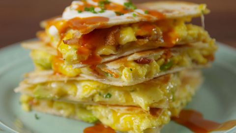 preview for Breakfast Quesadillas Are The Better And Easier Alternative to Breakfast Burritos!