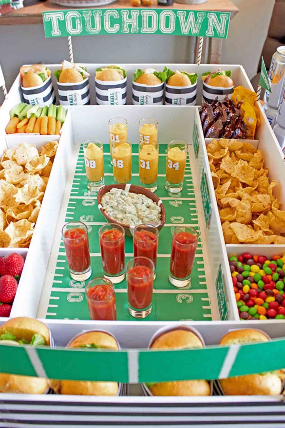 diy snack stadium