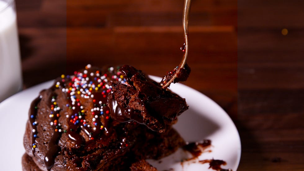 Brownie Batter Pancakes