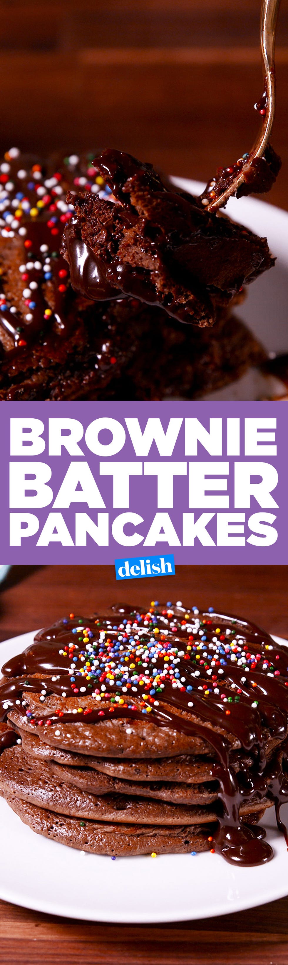 Brownie Batter Pancakes Pinterest