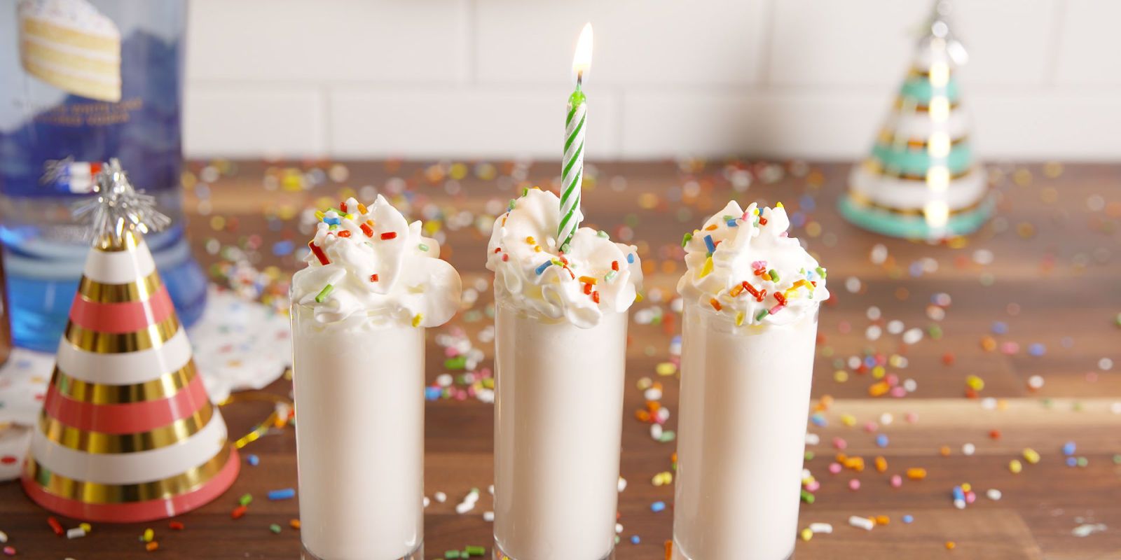 Birthday Cake Shot - Celebrate with this delicious vodka recipe! | Recipe | Cake  shots, 21st birthday drinks, Birthday drinks