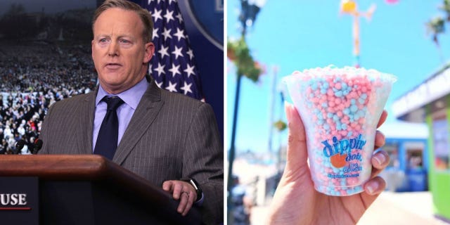 Sean Spicer Dippin' Dots feud