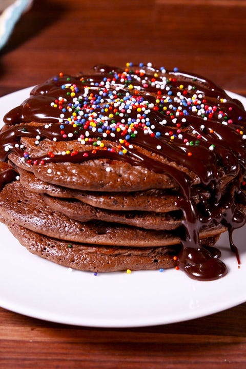 Brownie Batter Pancakes