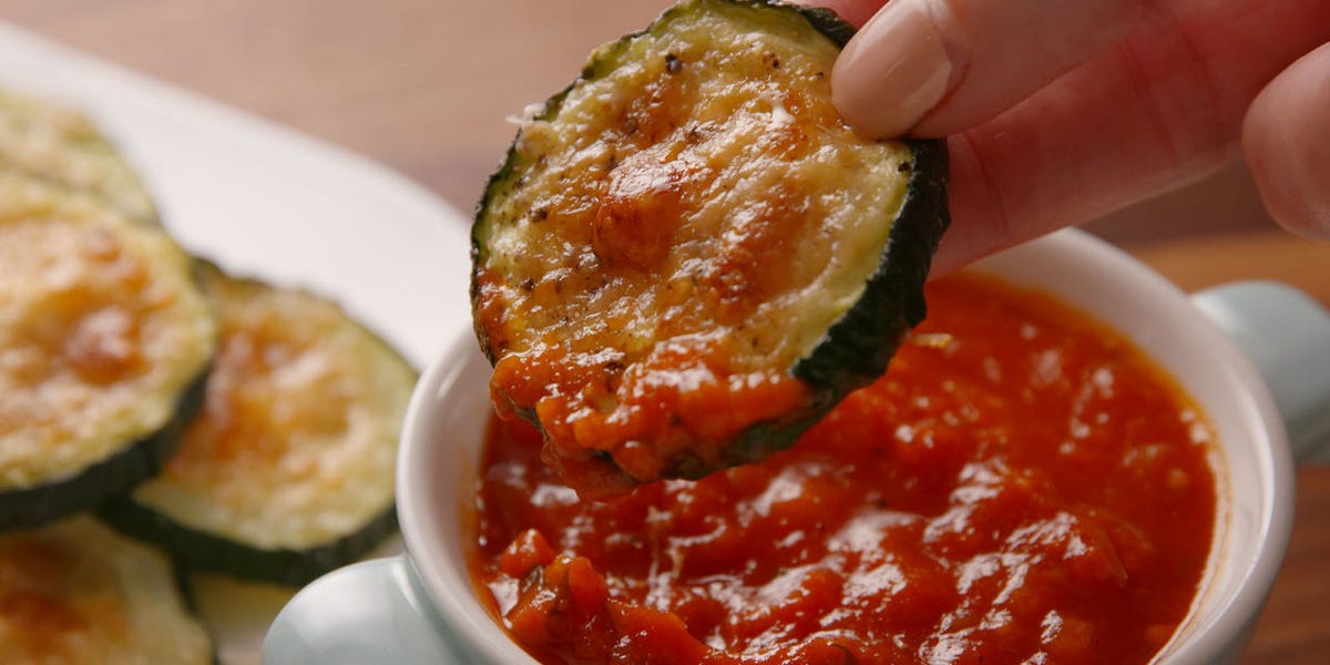 You Won't Even Care Zucchini Parmesan Chips Are Low-Carb