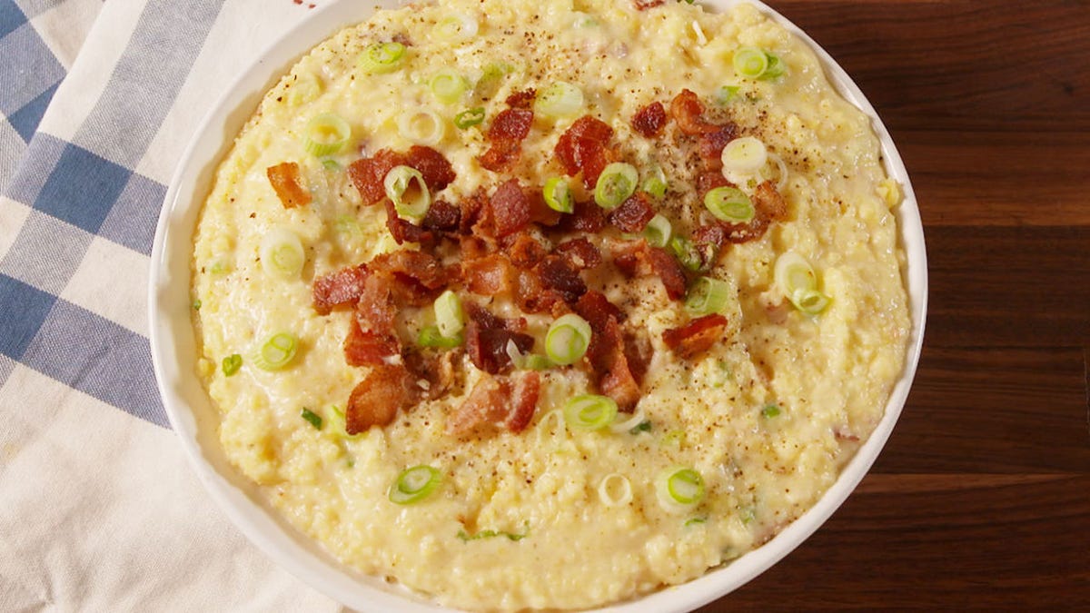 preview for Loaded Slow-Cooker Grits are the Comfort Food Hack You Need Right Now!