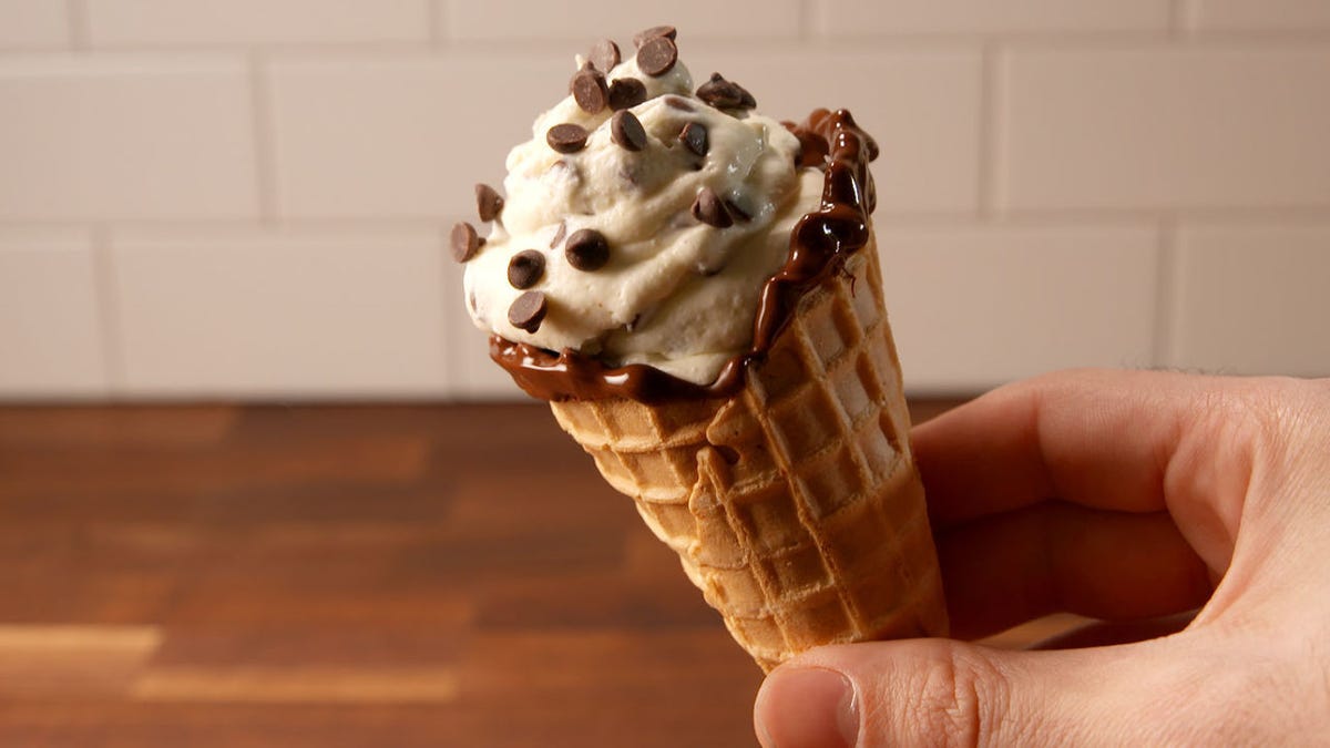 preview for Cannoli Cones: The most genius way to make a cannoli.