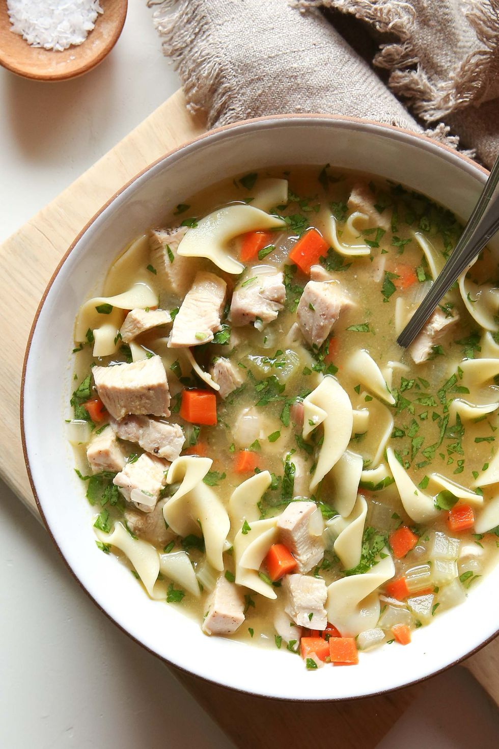 Chef John's Homemade Chicken Noodle Soup Recipe