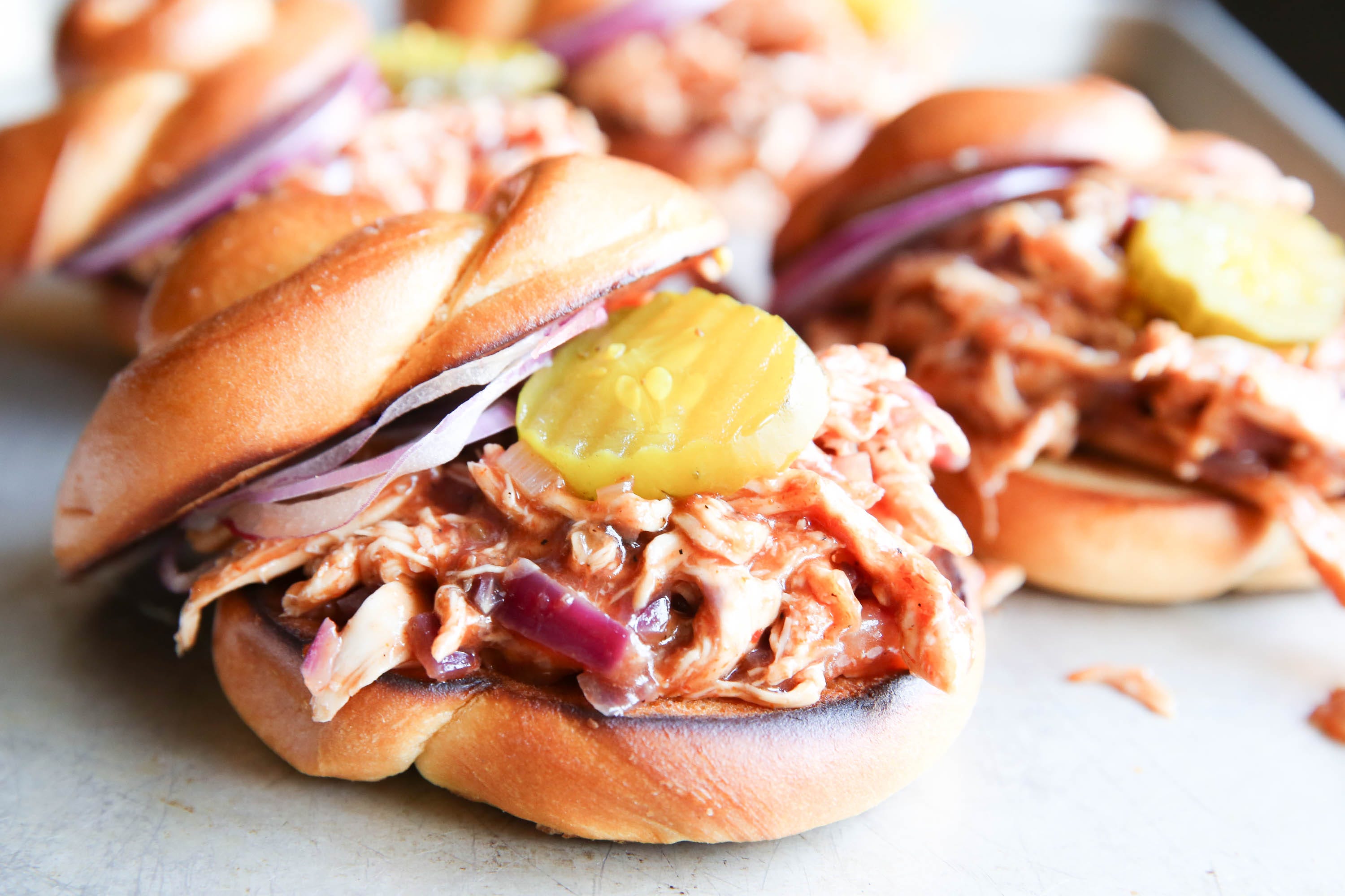 Best Easy Pulled Chicken Barbecue Sandwiches Recipes