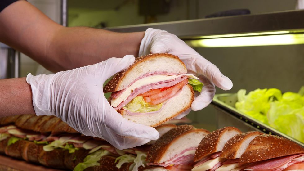 Huge Sandwich Piece Horizontal