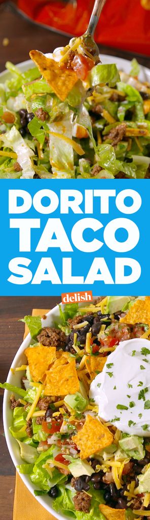 Cooking Dorito Taco Salad Video — Dorito Taco Salad Recipe How To Video
