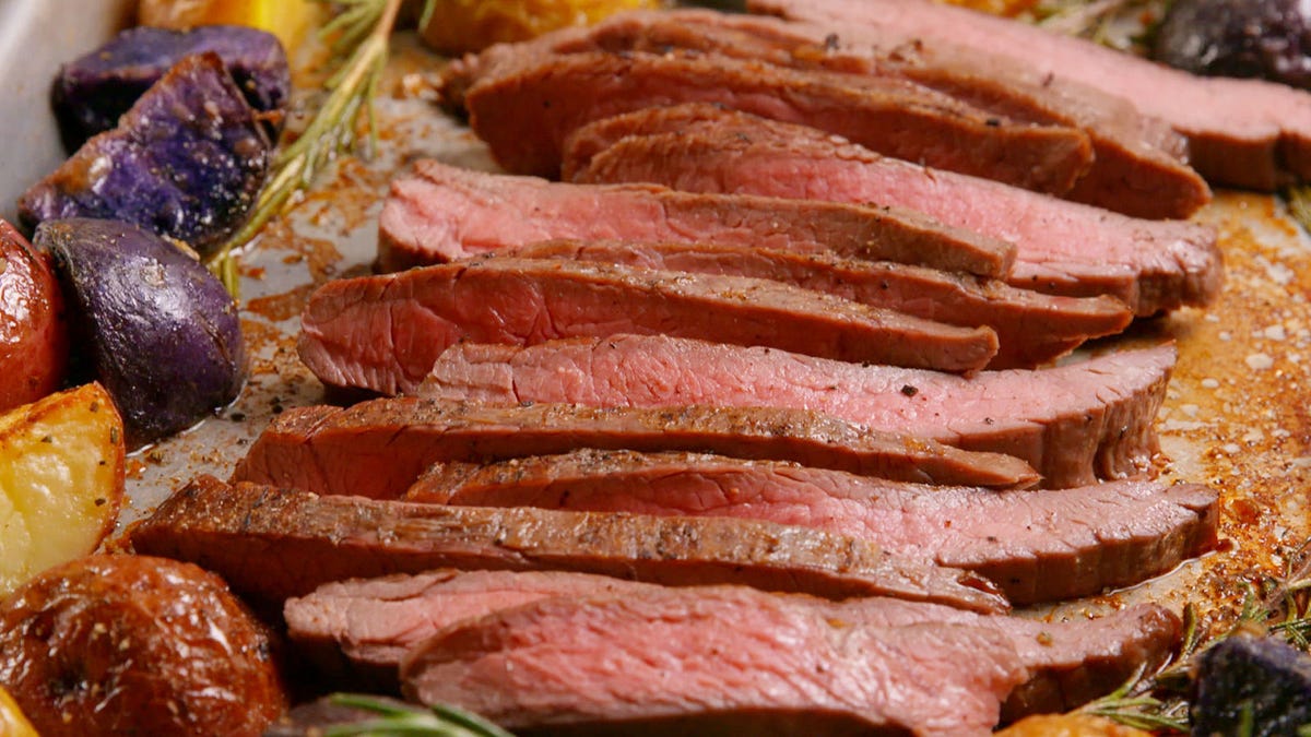 preview for You Won't Believe How Easily This Sheet Pan Balsamic Steak With Potatoes Comes Together!