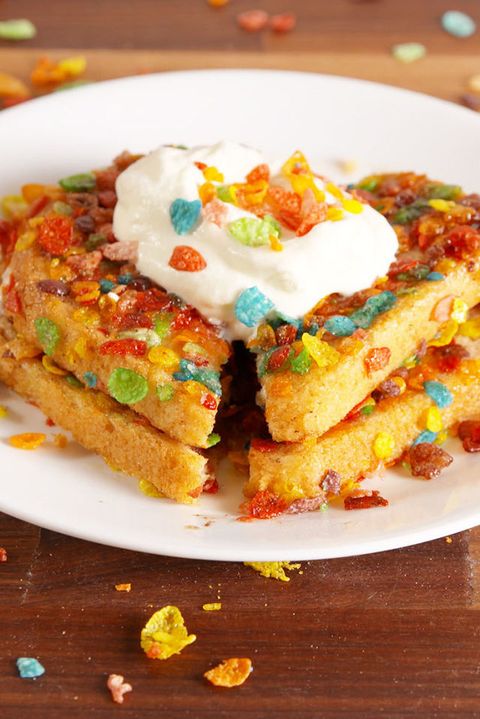 fruity pebbles french toast