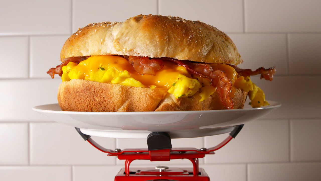 Giant Breakfast Sandwich - Delish.com