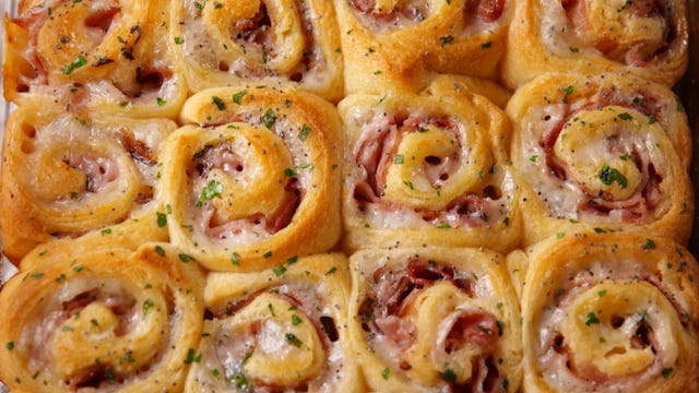 ham and cheese pinwheels