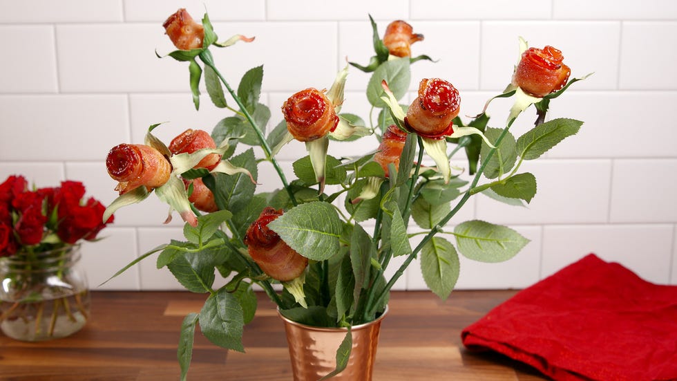 bacon roses