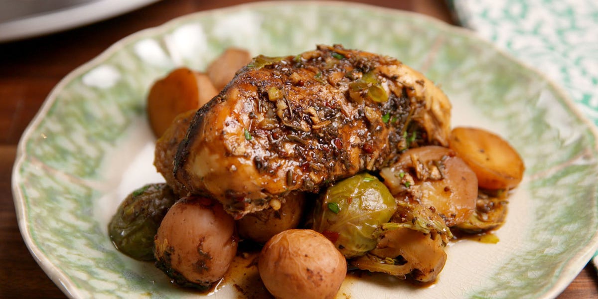 Slow-Cooker Balsamic Chicken 