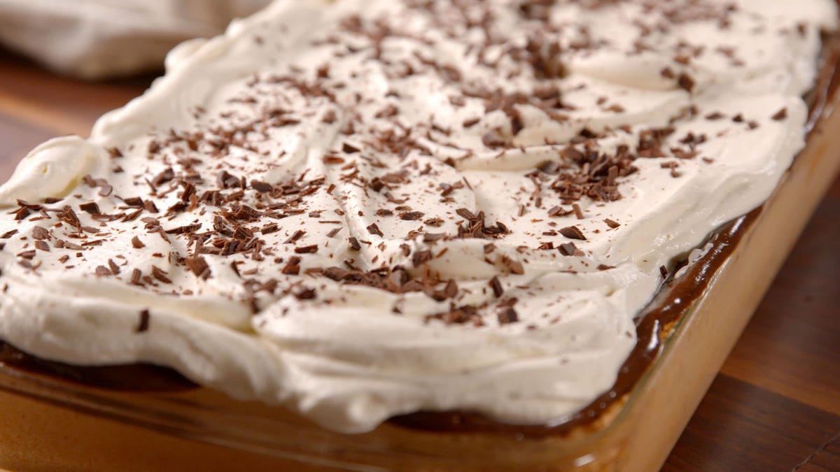 Video player poster image preview for This Angel Food Poke Cake Tastes Like Seven Minutes In Heaven!