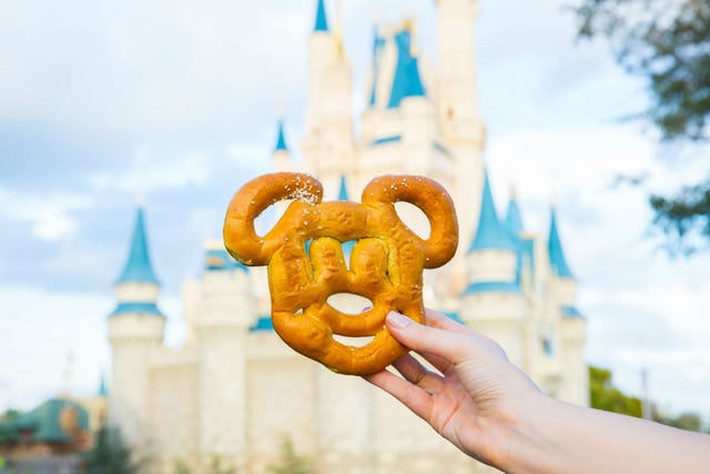 Castle and Mickey Pretzel Castle and Mickey Pretzel