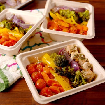 rainbow chicken and veggies