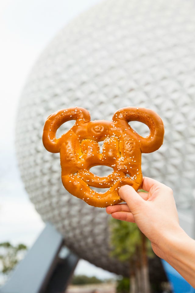 disney mickey pretzel