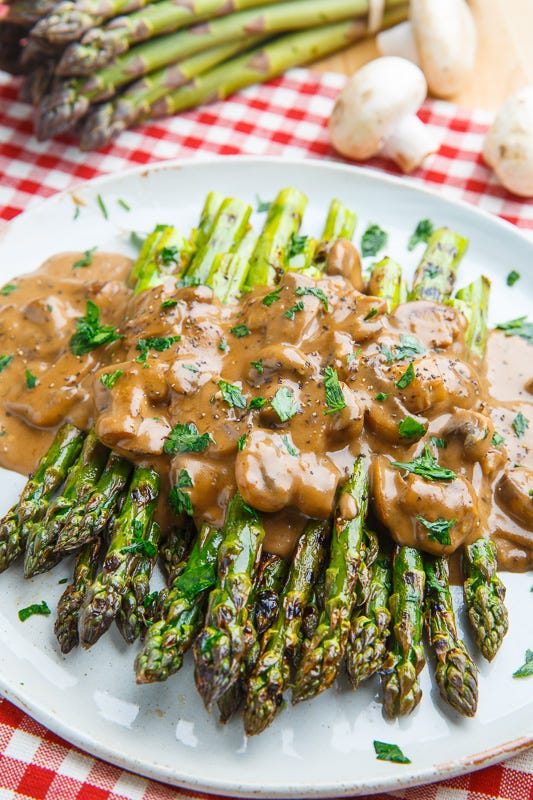 Dish, Food, Cuisine, Asparagus, Ingredient, Produce, Recipe, Meat, Asparagus, Vegetable, 