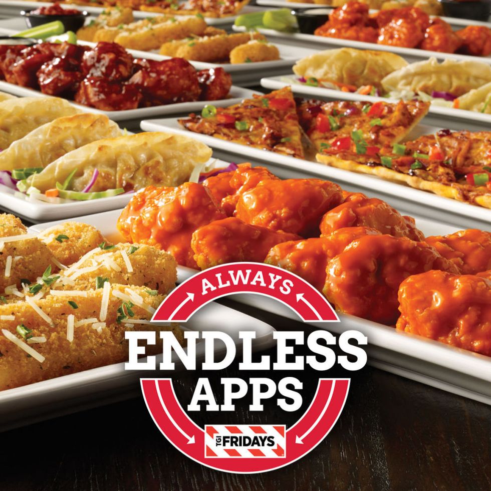 TGI Fridays Just Made Its Endless Appetizers Promotion Permanent