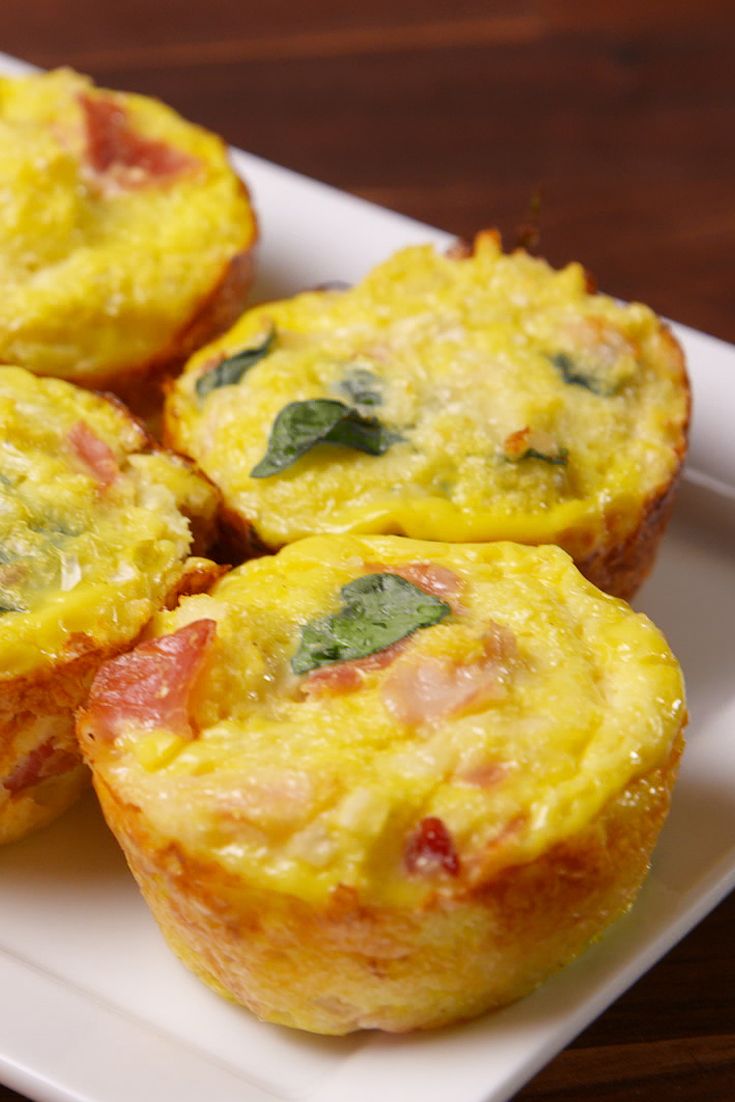 Baking Breakfast Cauliflower Muffins Video — Breakfast Cauliflower ...