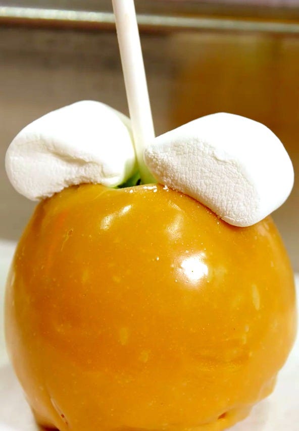Mickey Caramel Apples