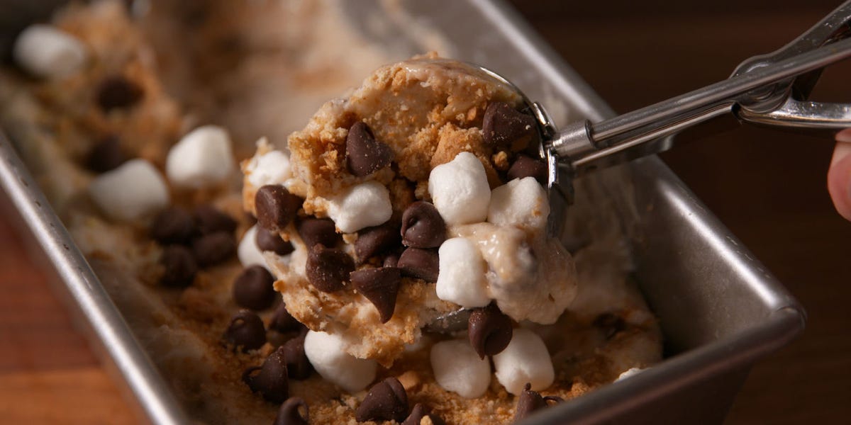 S'mores Banana Ice Cream