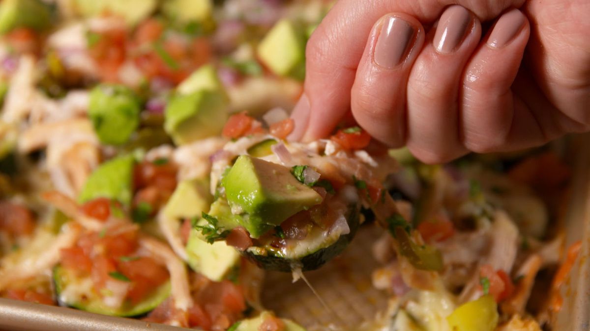 preview for Zucchini Nachos are Perfect Whether You're on a Low-Carb Diet or Not!