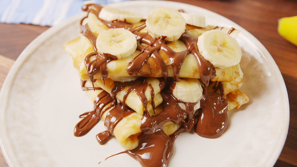 Chocolate Banana Crepes