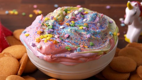 preview for This Unicorn Dip Will Make You Believe In Magic.