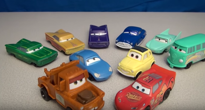 disney car toys mcdonalds