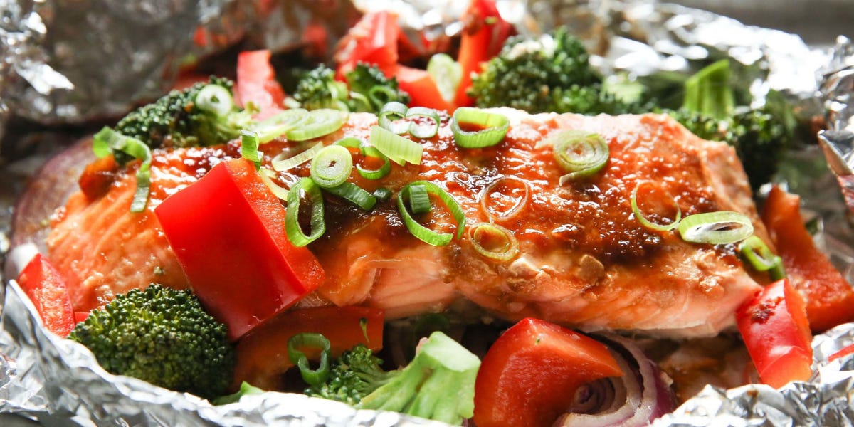 Best Salmon Foil Packs Recipe-How To Make Foil Packs—Delish.com