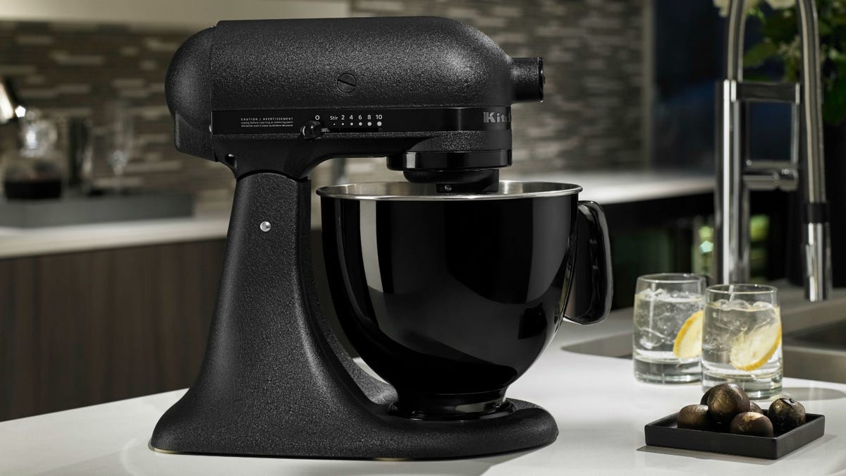 preview for KitchenAid Just Debuted An All-Black Mixer — And OMG, It's Chic!