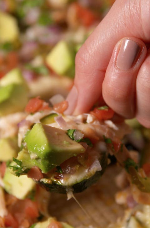 Nachos de zucchini