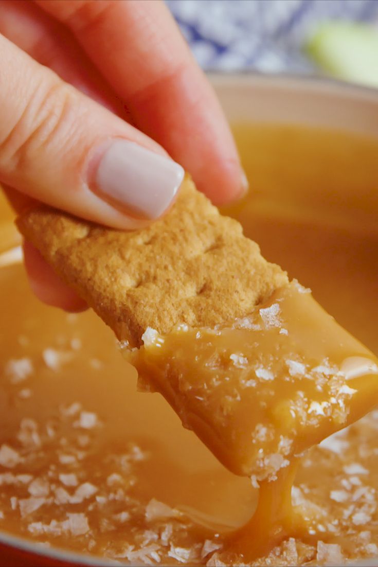 salted caramel fondue
