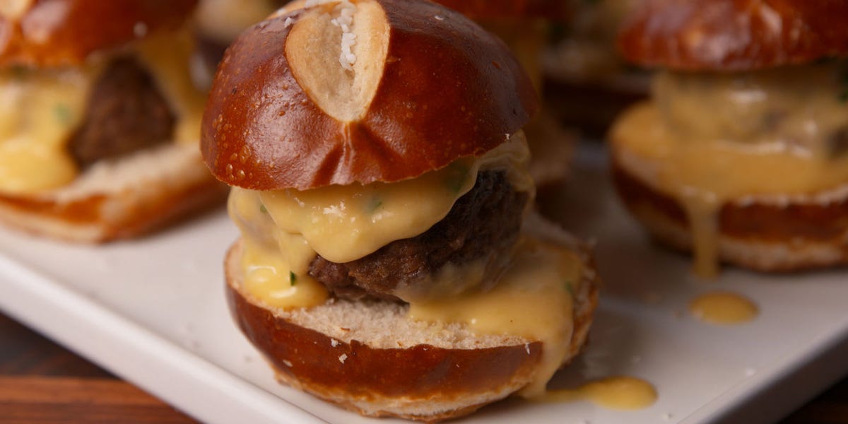 Beer Cheese Sliders