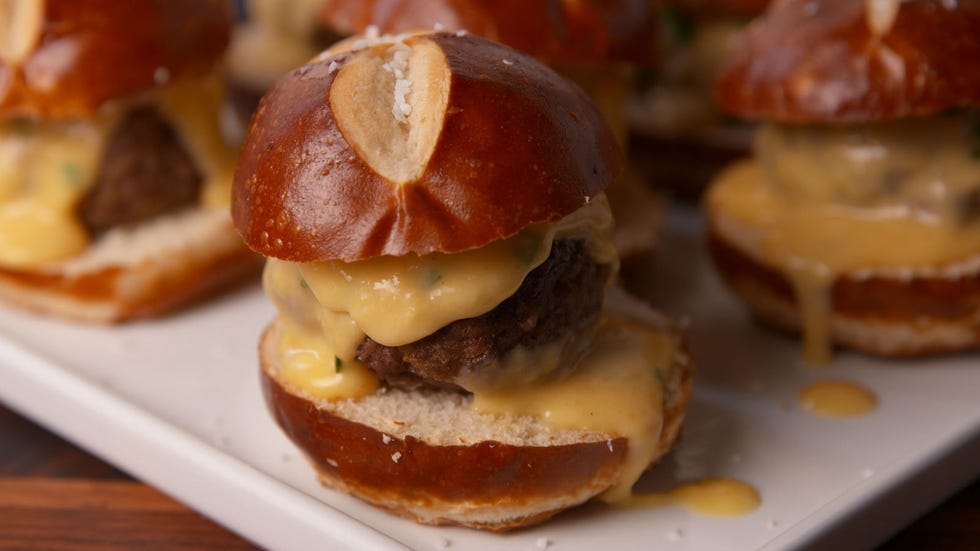 Beer Cheese Sliders