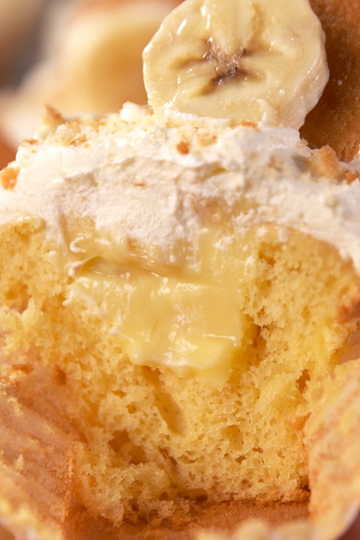 Banana Pudding Cupcakes