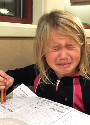 Leah DeBarr at IHOP