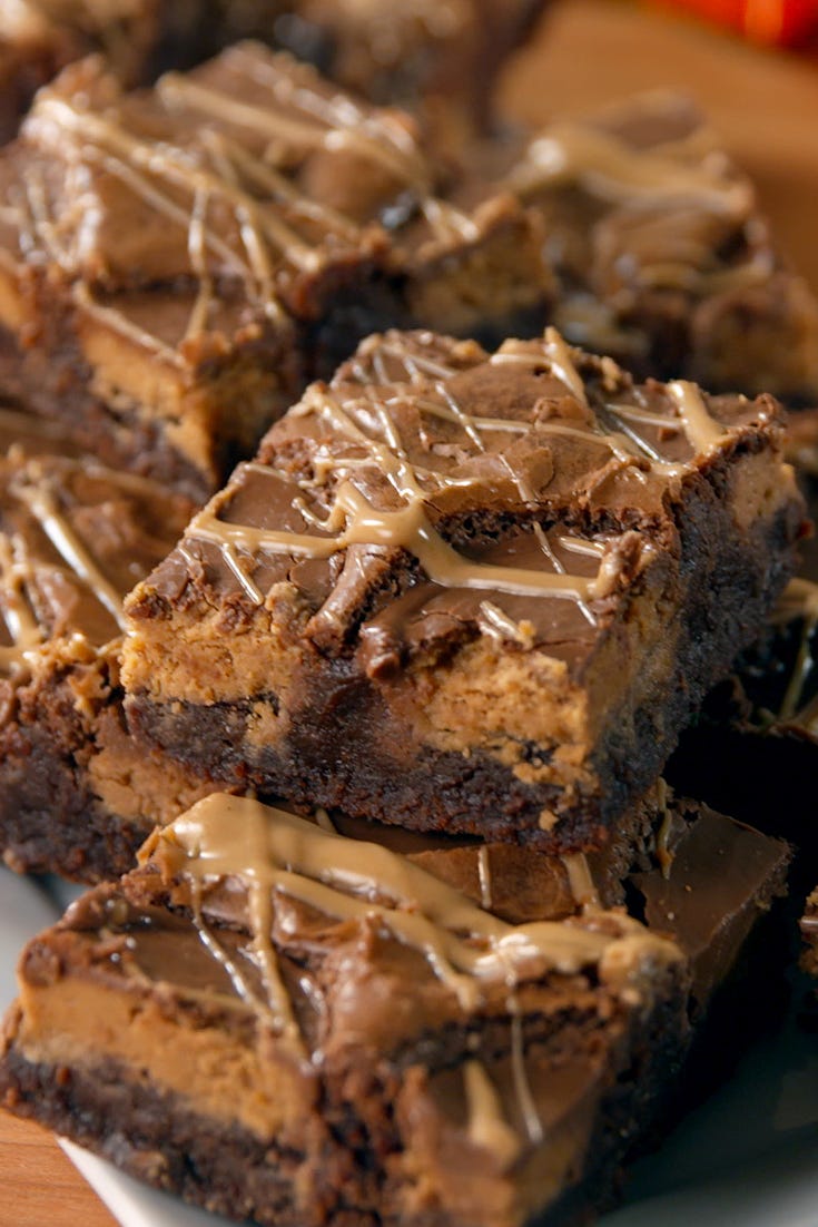 reeses stuffed brownies