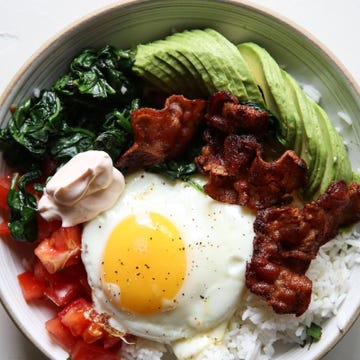 BLT Rice Bowl with Avocado Horizontal