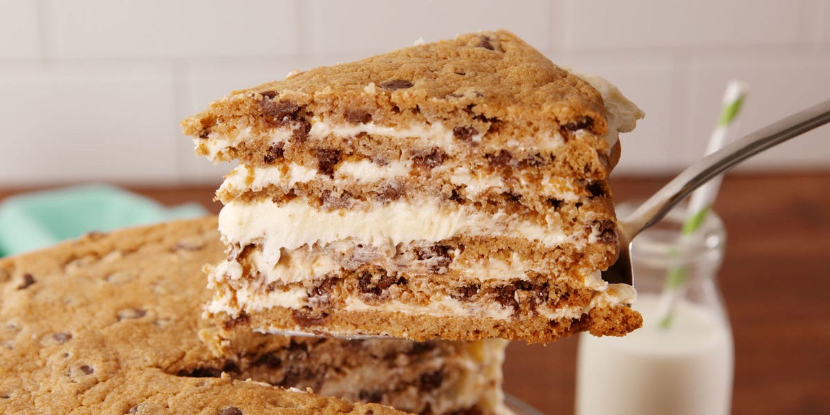 Chocolate Chip Cookie Cake 